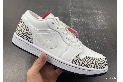 1 Jordan Low Cement Phat Grey 1025